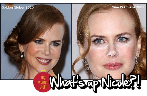 Nicole Kidman Makeup. Nicole Kidman Left: Golden