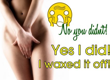 brazilian wax photos. The Brazilian Wax : When