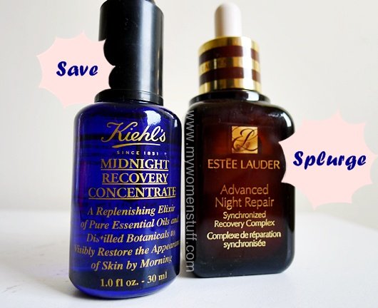  Splurge: Night Repair Anti-Aging Serums and a recipe for glowing skin