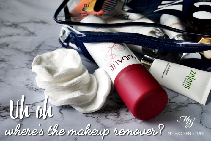 use moisturiser to remove makeup