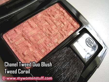 Review: Makeup: Chanel Tweed Duo Blush Tweed Corail My Women Stuff