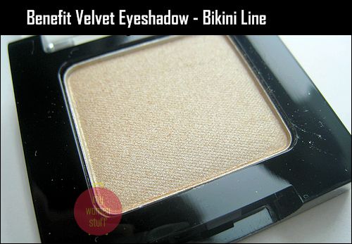 benefit velvet eyeshadow bikini line