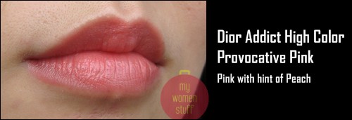Dior High Color Provocative Pink Swatch