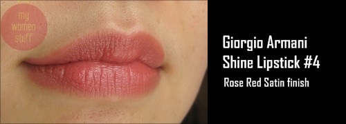Armani Shine lipstick