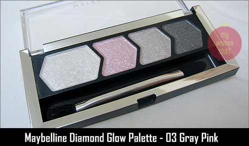 maybelline diamond glow gray pink