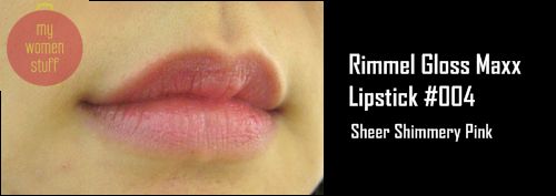 rimmel gloss maxx lipstick