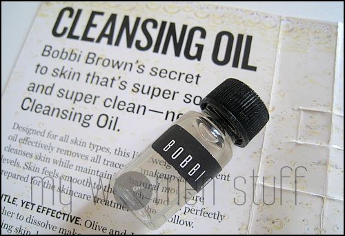 bobbi brown cleansing oil