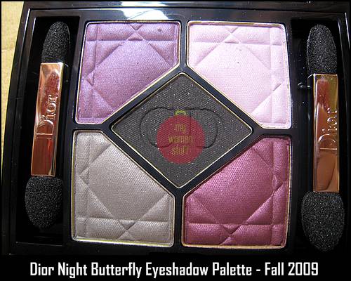 dior night butterfly palette