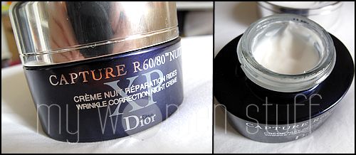 dior capture wrinkle correction night cream