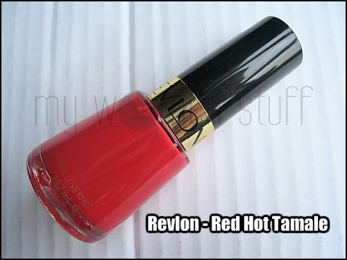 Revlon Red Hot Tamale for the sexiest toes ever! - My Women Stuff