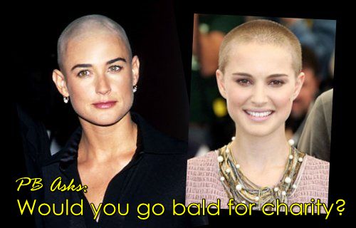 Will you go bald for charity? - My Women Stuff