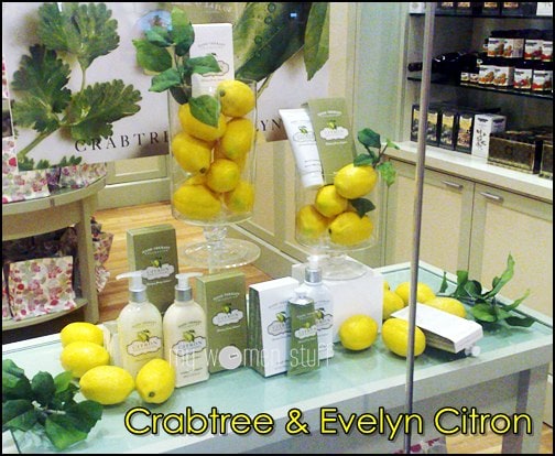 Crabtreee citron citrus range