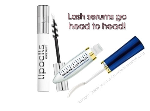 Talika Lipocils Expert and L'Oreal Renewal Lash Serum