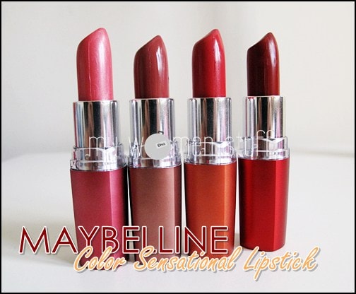 Maybelline Color Sensational Lipsticks