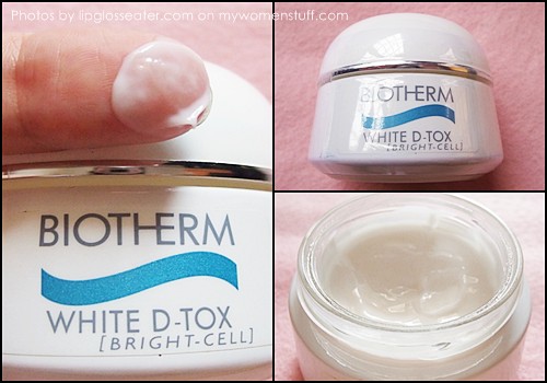 biotherm White D-Tox Bright Cell cream