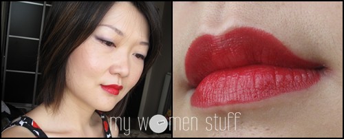 loreal intense red passion swatch