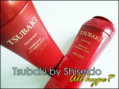 tsubaki Shiseido Tsubaki shampoo and conditioner