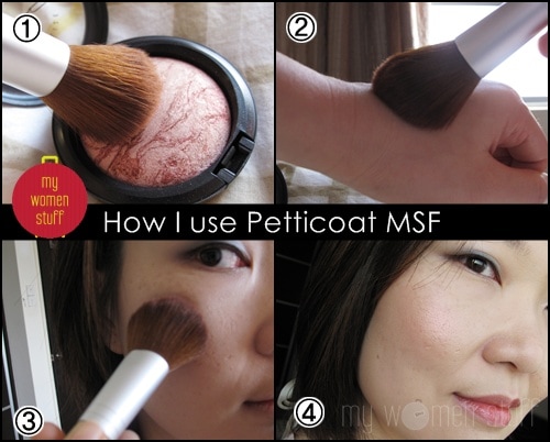 How to use petticoat MSF