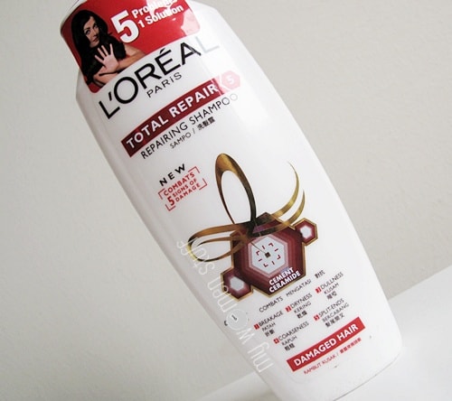 loreal total 5 repair shampoo review