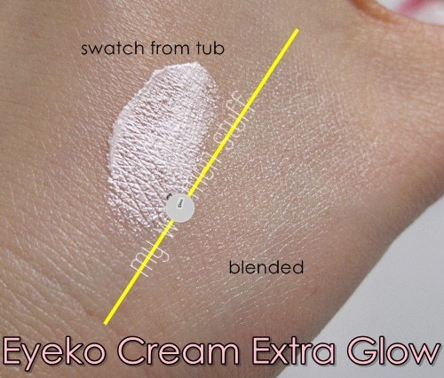 eyeko extra glow cream review swatch