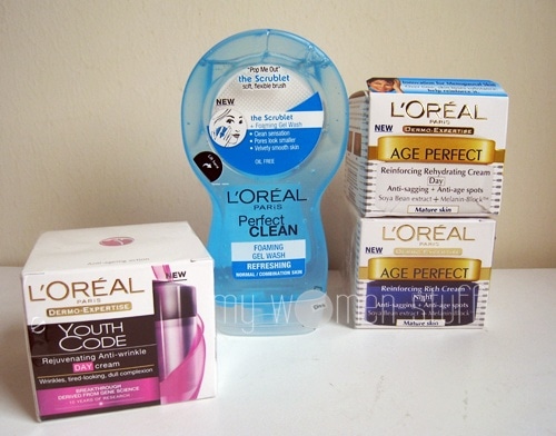 loreal_haul loreal youth code moisturizer age perfect