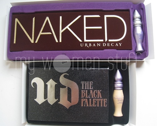 urban decay naked and black palette