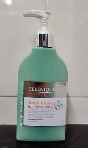 cellnique body plush body wash review