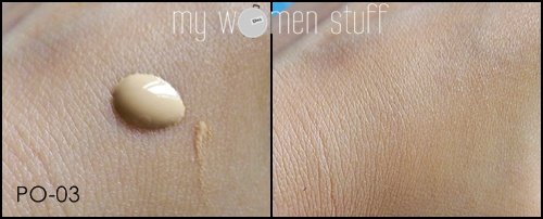 lancome teint miracle swatch