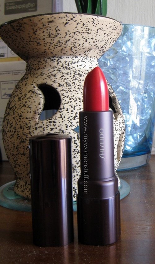 shiseido perfect rouge glowing matte rd325 photo review