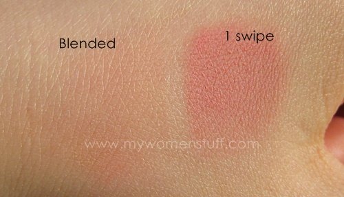 smashbox creamy cheek color intrigue swatch