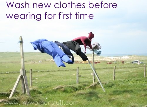 washing do you wash new clothes before wearing?