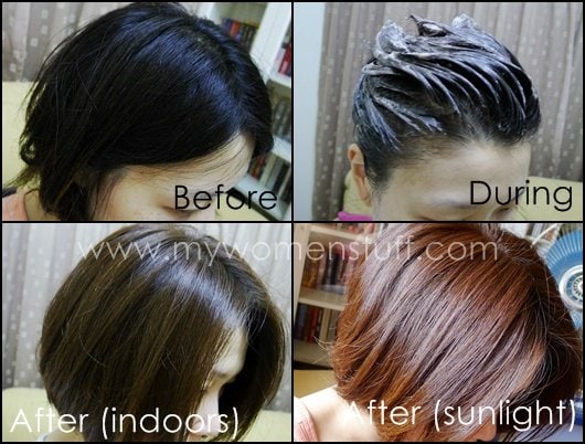 review liese bubble hair dye mocha orange how to use