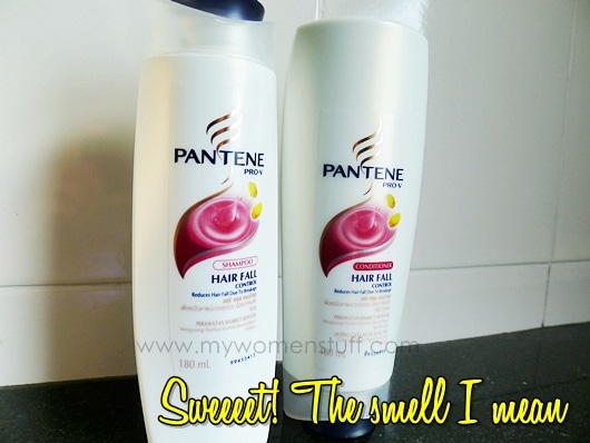 review pantene hair fall shampoo and conditioner