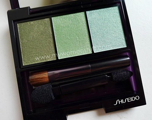 shiseido luminizing satin trio eyeshadow jungle gr305