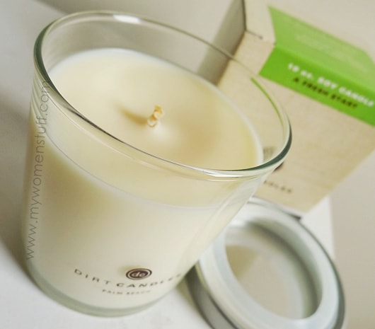 review dirt candles a fresh start organic soy candles