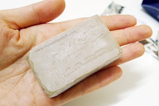 review evolle facial soap bar