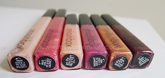 smashbox luster candid baby pout ecstasy divine radiant