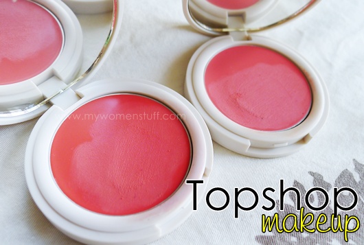 review topshop makeup cream blush