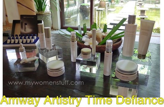 amway artistry time defiance skincare