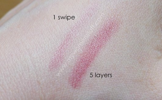 swatch clinique chubby stick super strawberry