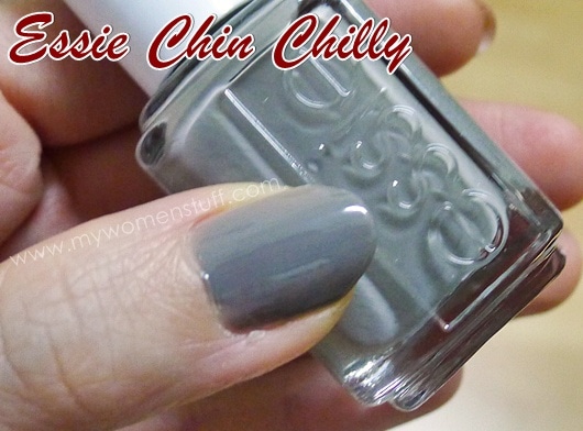 review essie chin chilly nail polish
