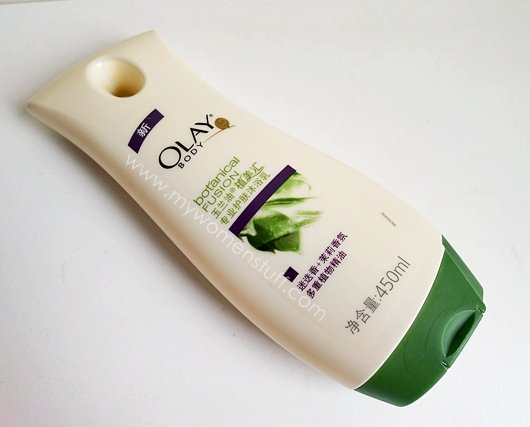 review olay botanical fusion body wash