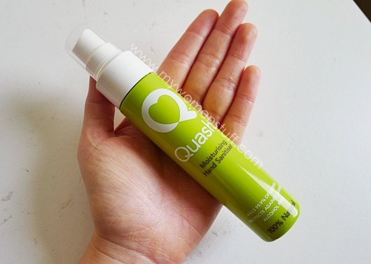quash natural moisturising hand sanitizer review