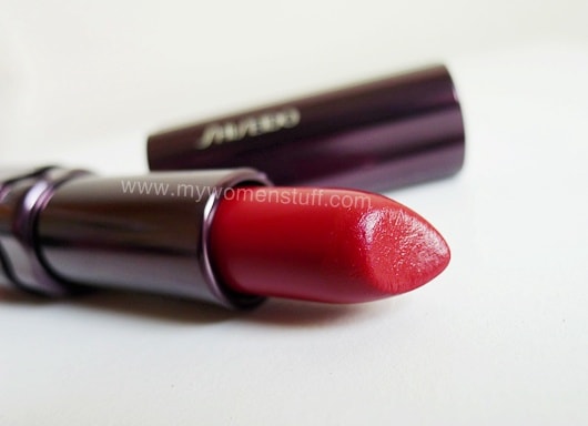 review shiseido perfect rouge dragon rd514 photos swatches