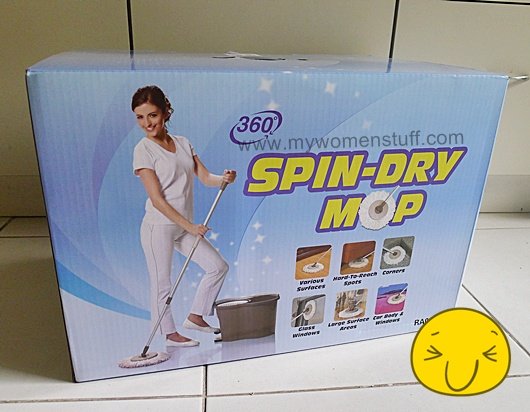 review spin dry mop cosway