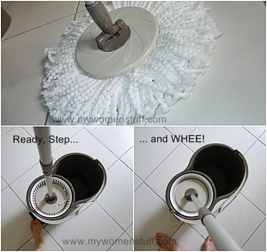 review 360 spin dry mop cosway 