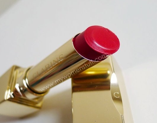 clarins rouge prodige fusion red lipstick