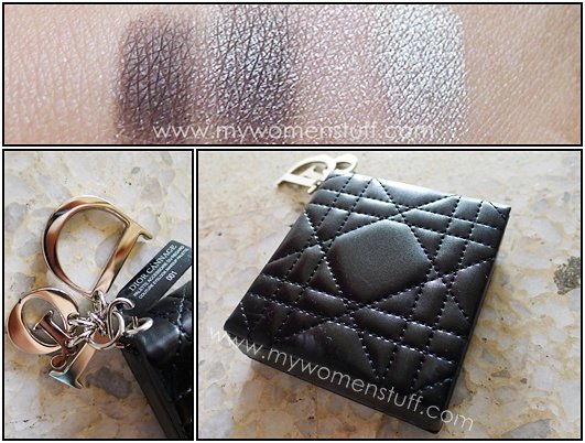 review Dior Cannage palette dawn grey photos swatches
