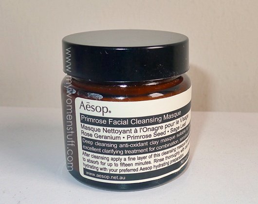 review aesop primrose facial cleansing masque