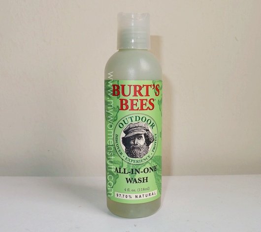 review burts bees all in one wash